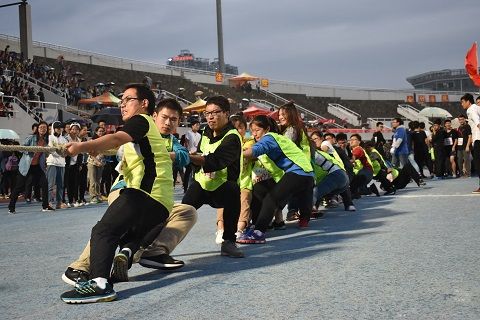 会计学院代表队在校运动会中取得优异成绩